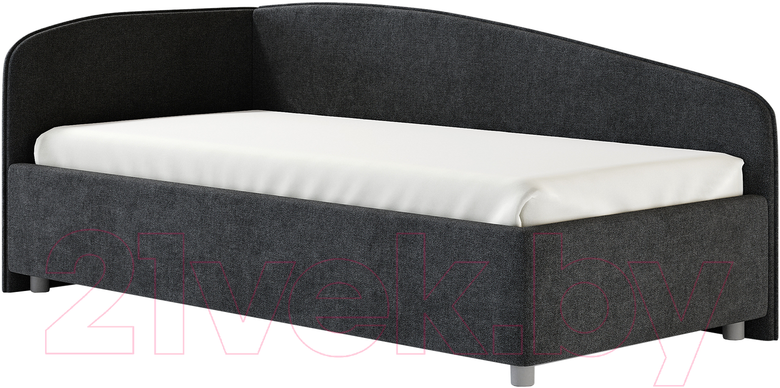 Каркас кровати Сонум Paola L 90x200 (рогожка графит) - фото