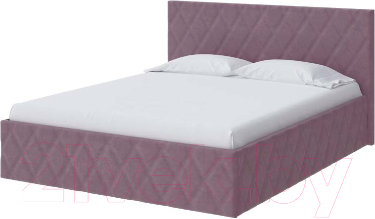 Каркас кровати Proson Fresco Ultra 200x200 (сливовый) - фото