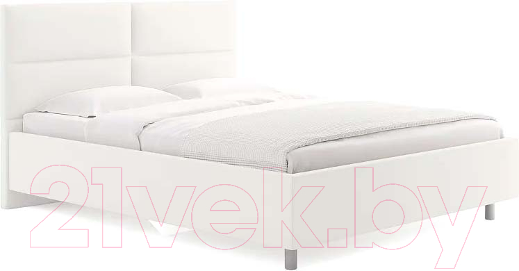Каркас кровати Сонум Omega 200x200 (экокожа белый) - фото