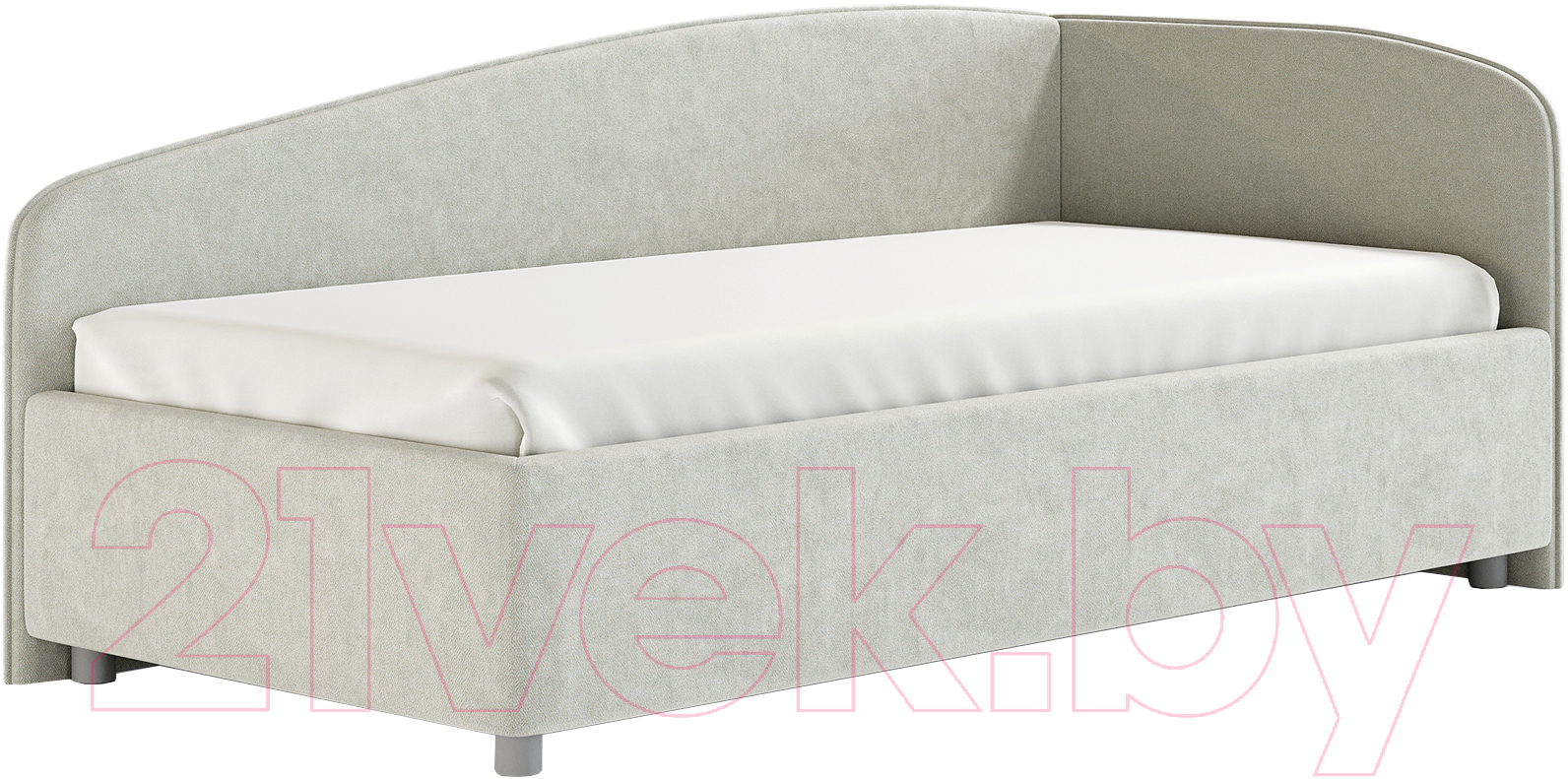 Каркас кровати Сонум Paola R 90x200 (рогожка льняной) - фото