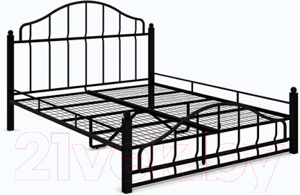 Каркас кровати Rivalli Прованс 160x200 (без подушек) - фото