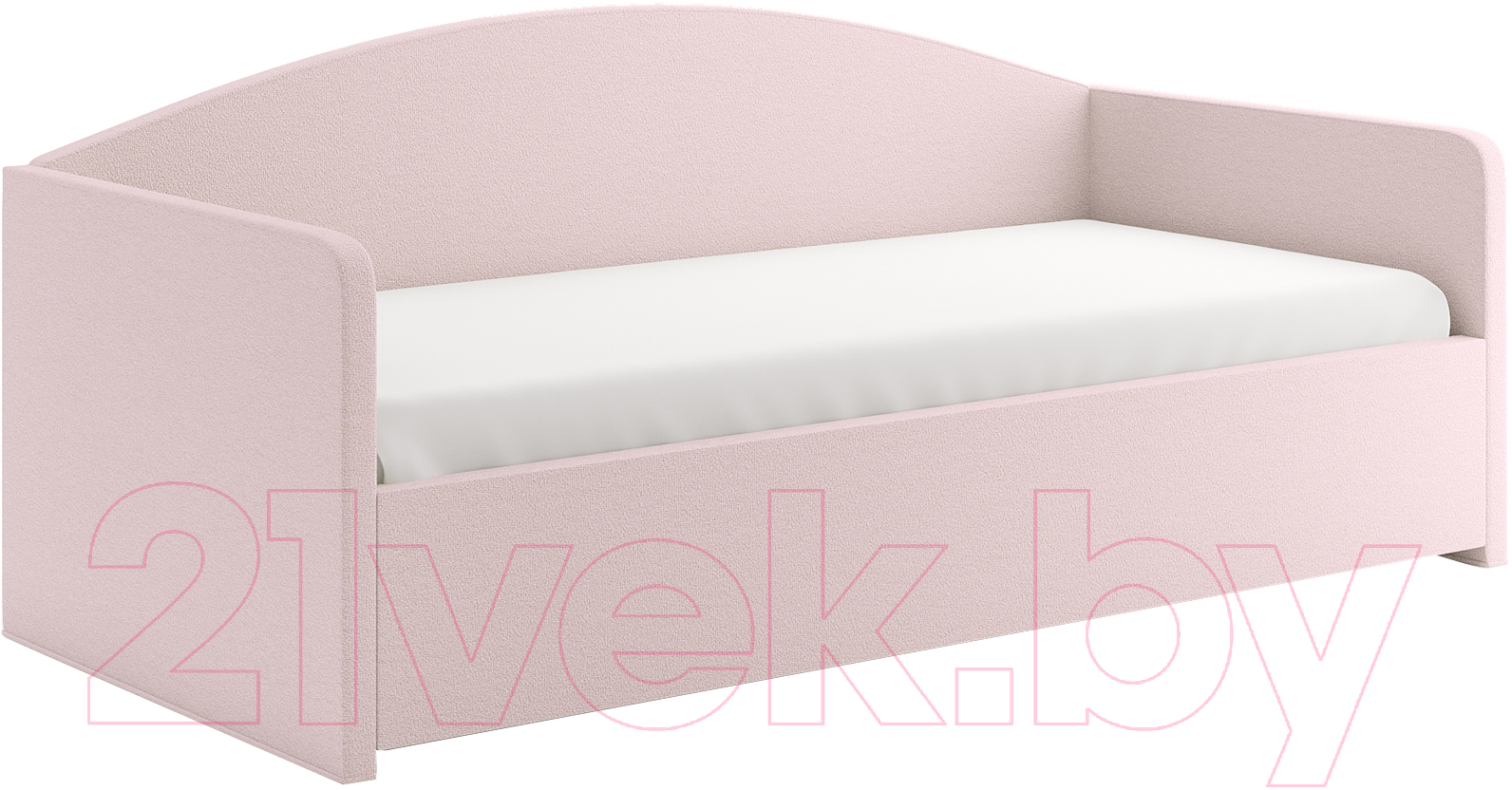 Каркас кровати Сонум Uno 90x200 (тедди розовый) - фото
