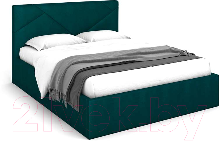 Каркас кровати Rivalli Бьянка 180x200 (Newtone Emerald) - фото