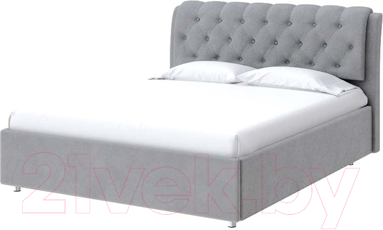 Каркас кровати Proson Chester Ultra 160x200 (серый камень) - фото