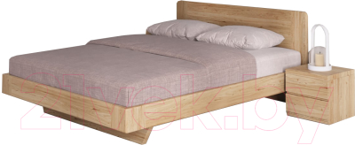 Каркас кровати Drewood Пиастр 140x200 / ПИ.002.200.000.00 (бесцветный) - фото