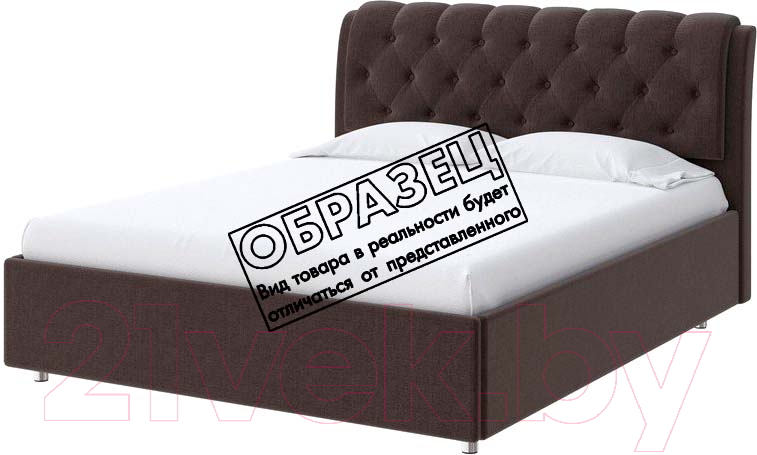Каркас кровати Proson Chester Тетра 90x200 (брауни) - фото