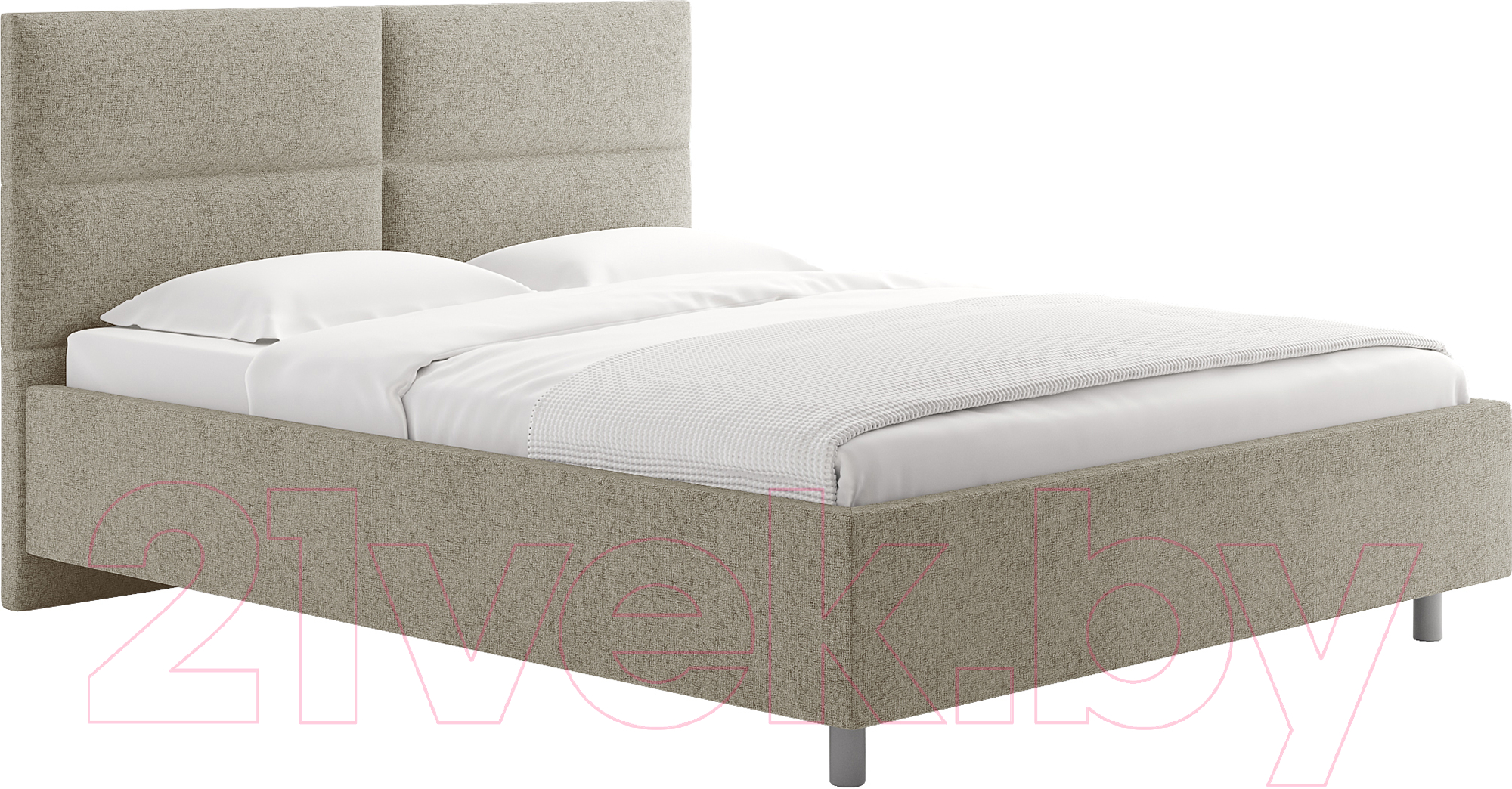 Каркас кровати Сонум Omega 180x200 (кашемир бежевый) - фото