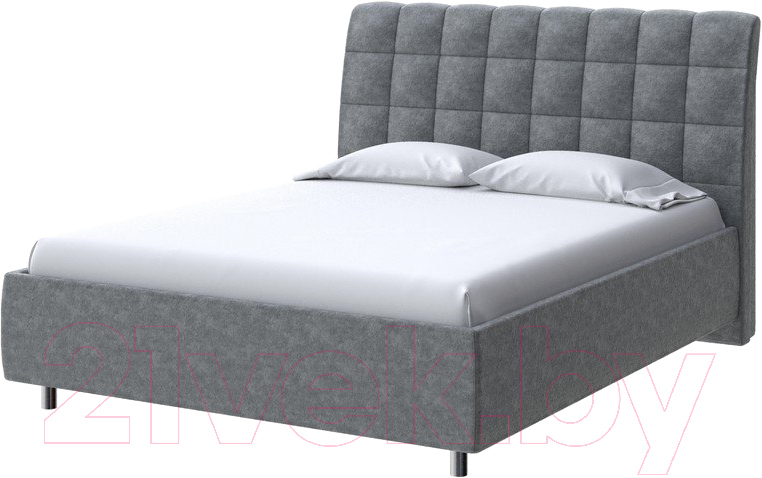 Каркас кровати Proson Volumo Gratta 4 160x200 (серый космос) - фото