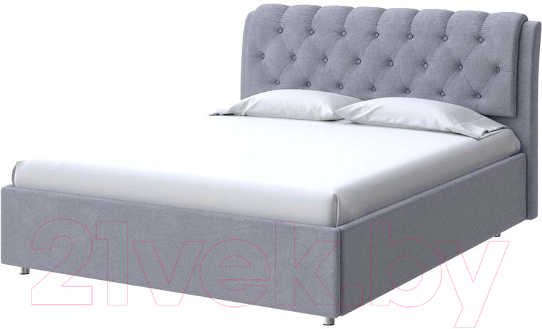 Каркас кровати Proson Chester Monopoly 160x200 (британский серый 996) - фото