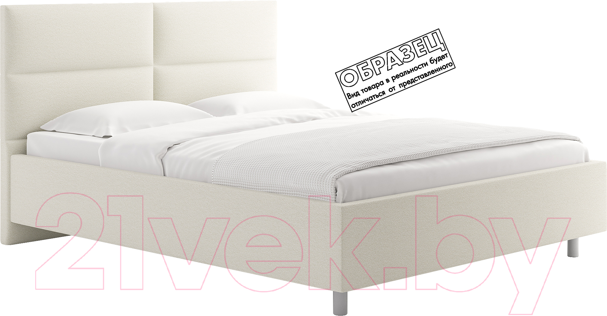 Каркас кровати Сонум Omega 90x200 (тедди кремовый) - фото