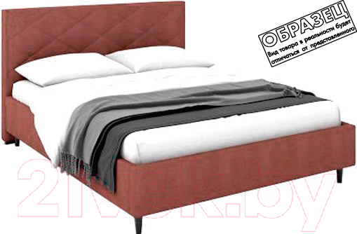 Каркас кровати Rivalli Аликанте Сканди 140x200 (Newtone Honey) - фото