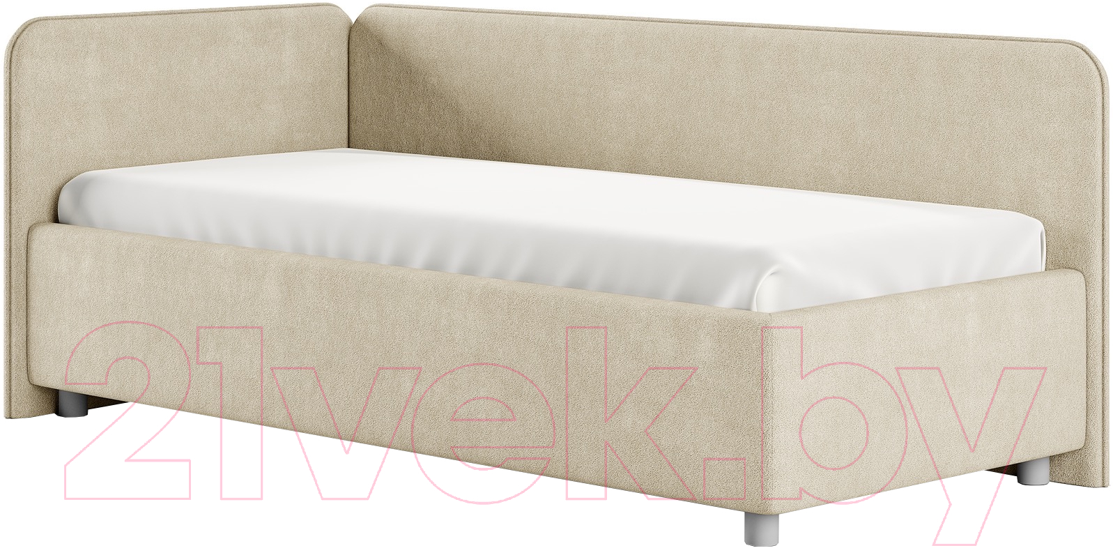 Каркас кровати Сонум Capri L 90x200 (монтего кремовый) - фото