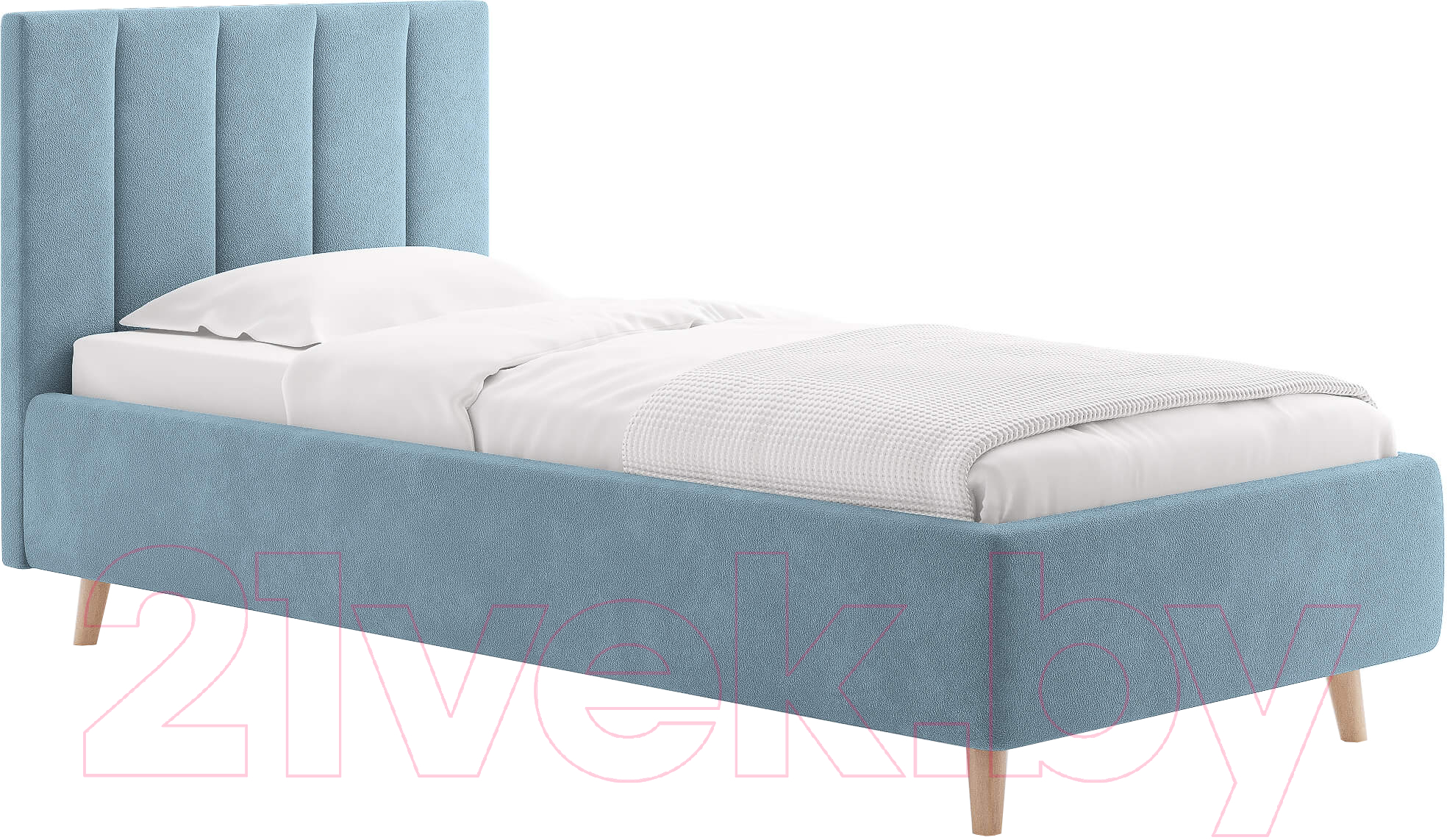 Каркас кровати Сонум Alma 90x200 (эвита голубой) - фото
