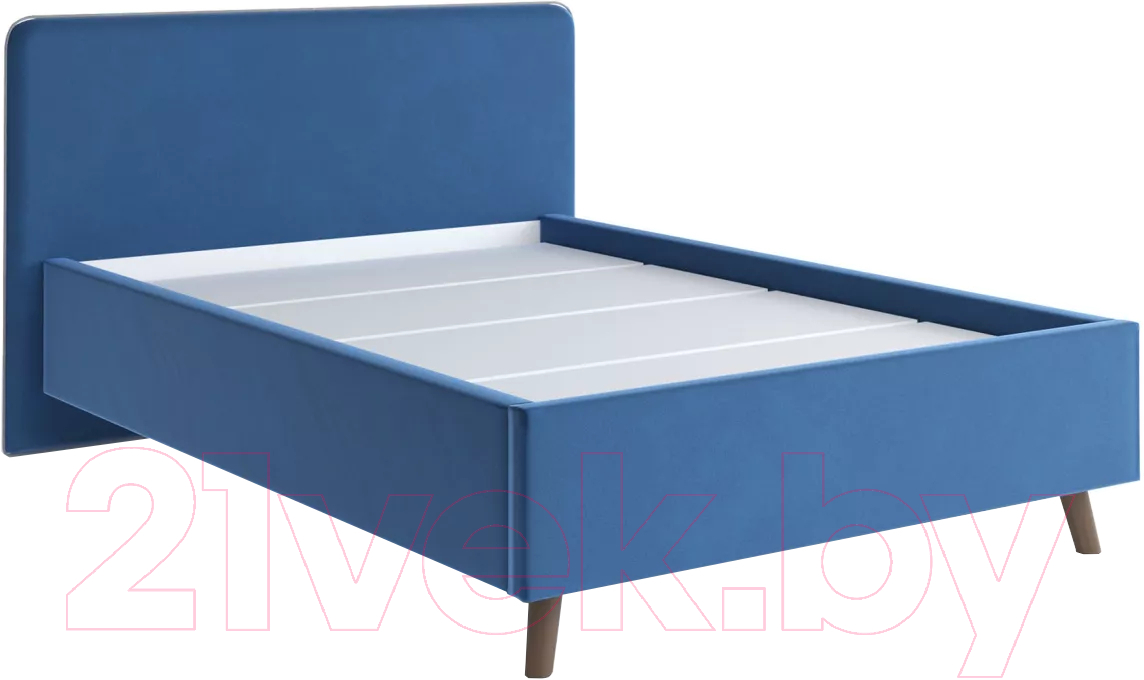 Каркас кровати Stolline Ванесса 15 140x200 (синий) - фото