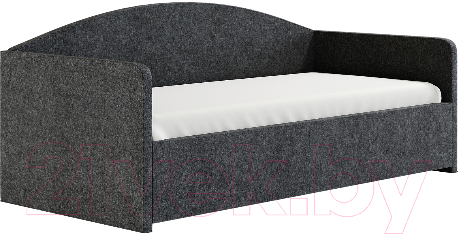 Каркас кровати Сонум Uno 90x200 (рогожка графит) - фото