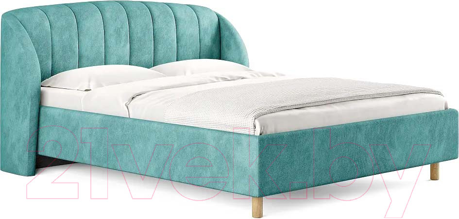 Каркас кровати Сонум Valencia 200x200 (лофти лазурный) - фото