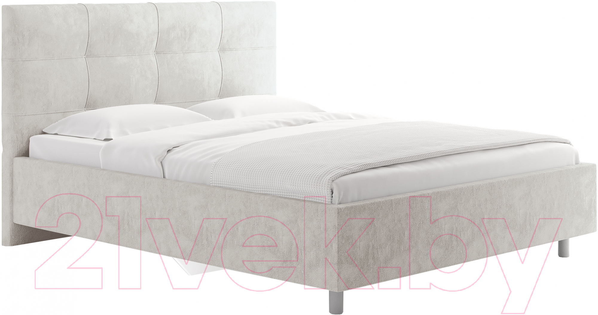 Каркас кровати Сонум Caprice 160x200 (бентли белый) - фото