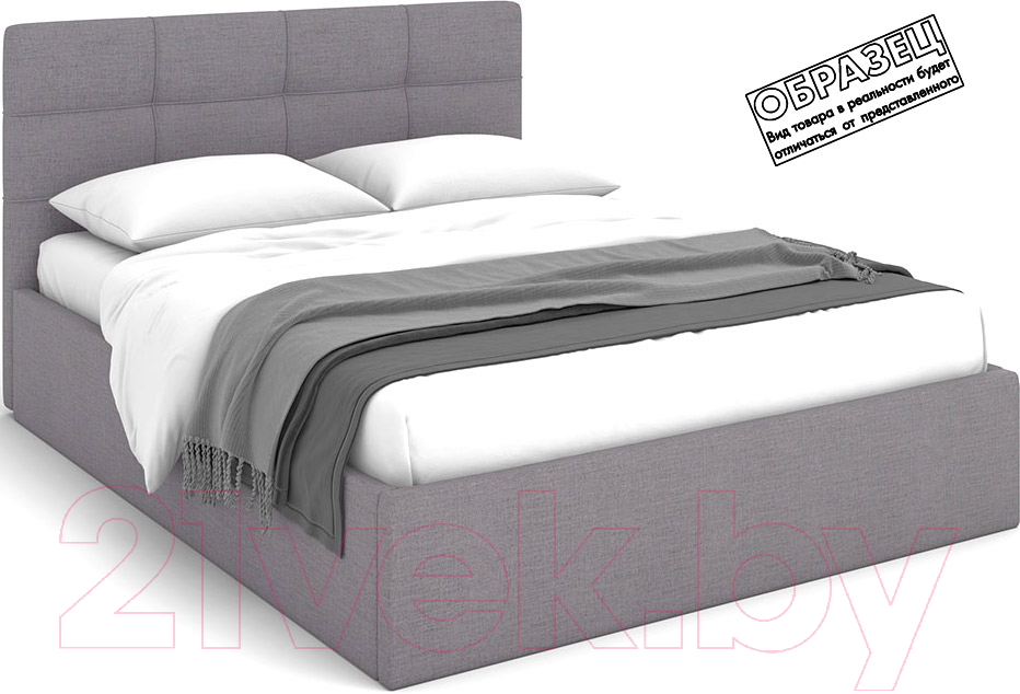 Каркас кровати Rivalli Валери Лайт 140x200 (Gamma Steel) - фото