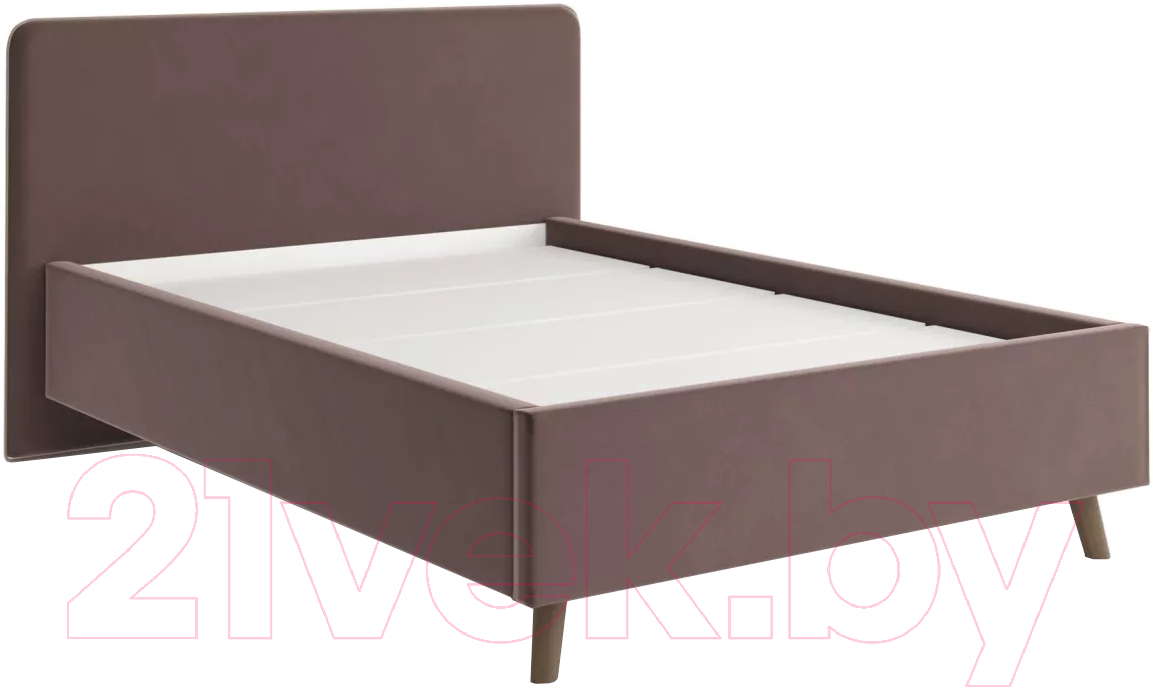 Каркас кровати Stolline Ванесса 12 140x200 (коричневый) - фото
