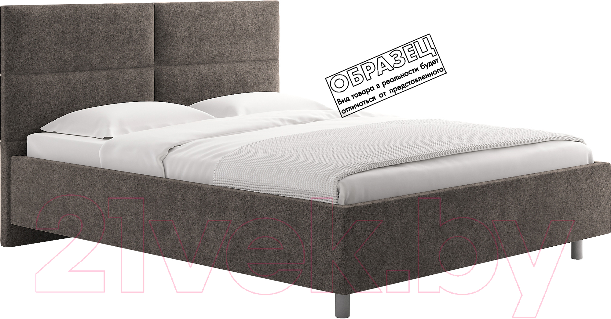 Каркас кровати Сонум Omega 90x200 (фултон кофе) - фото