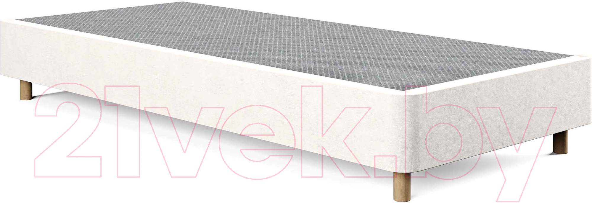 Каркас кровати Сонум Tatami 90x200 (микровелюр белый) - фото