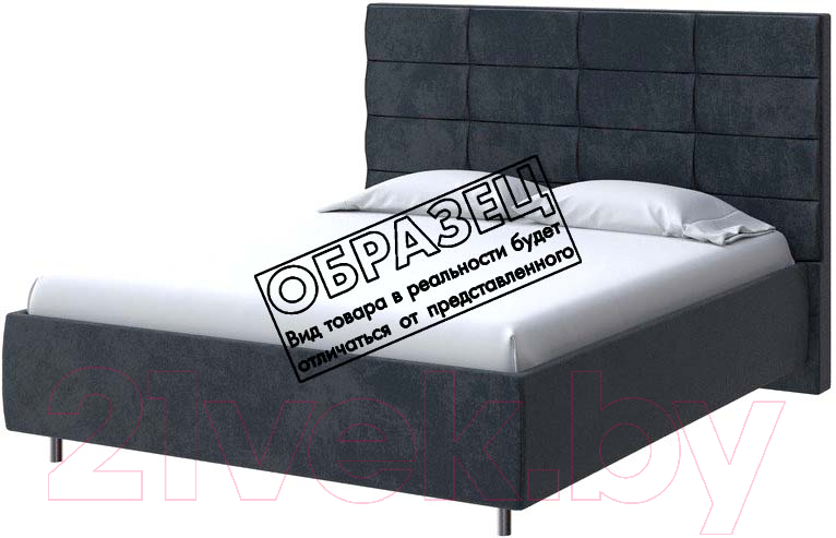 Каркас кровати Proson Shapy Тетра 90x200 (графит) - фото