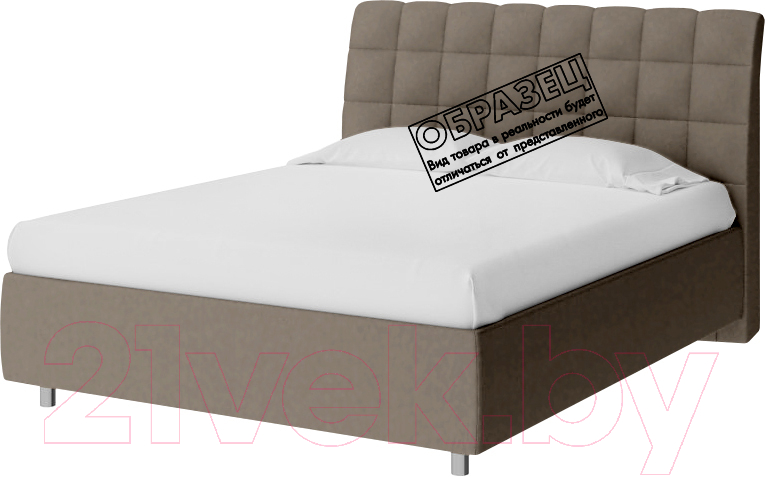 Каркас кровати Proson Volumo Teddy 014 90x200 (шоколадный бисквит) - фото