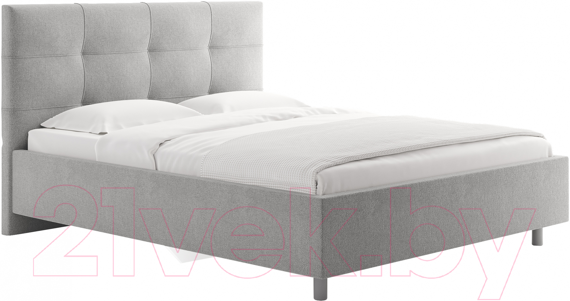 Каркас кровати Сонум Caprice 160x200 (рогожка пепельный) - фото