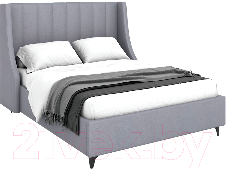 Каркас кровати Rivalli Жаклин Люкс 160x200 (Tutor pebble К) - фото