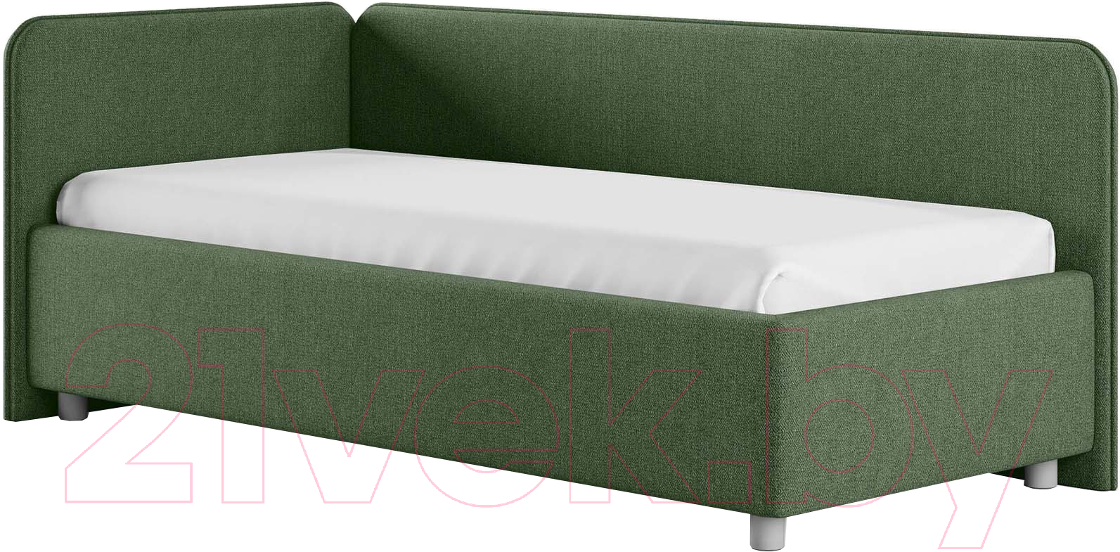 Каркас кровати Сонум Capri L 90x200 (рогожка зеленый) - фото