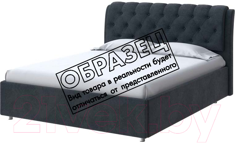 Каркас кровати Proson Chester Teddy 021 90x200 (древесный уголь) - фото