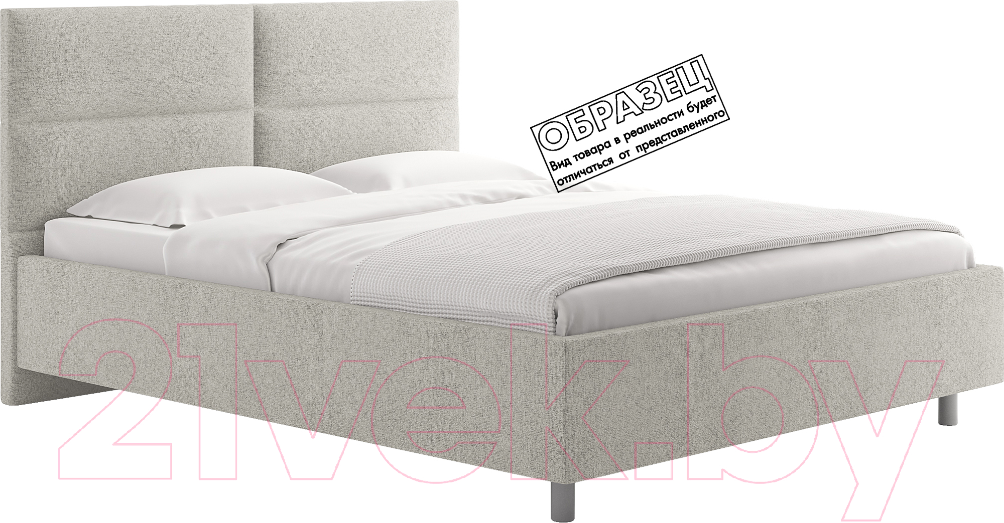Каркас кровати Сонум Omega 90x200 (кашемир латте) - фото