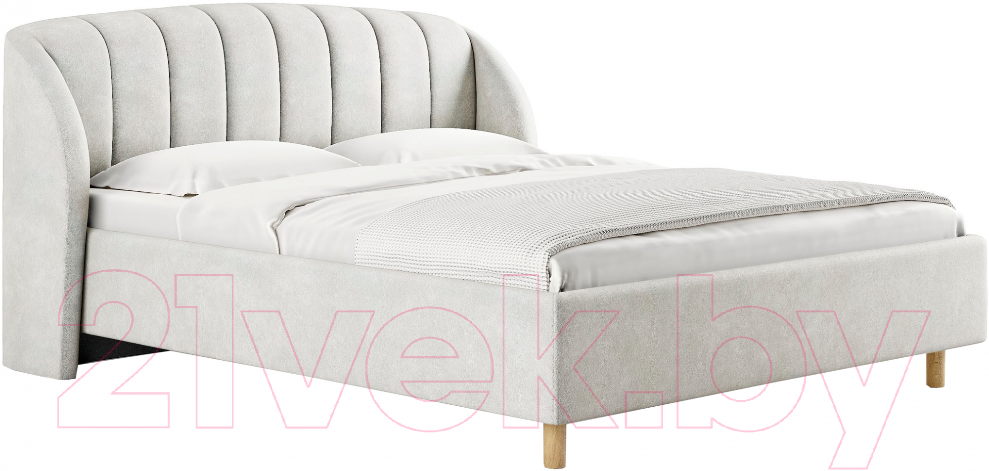 Каркас кровати Сонум Valencia 180x200 (эвита кремовый) - фото