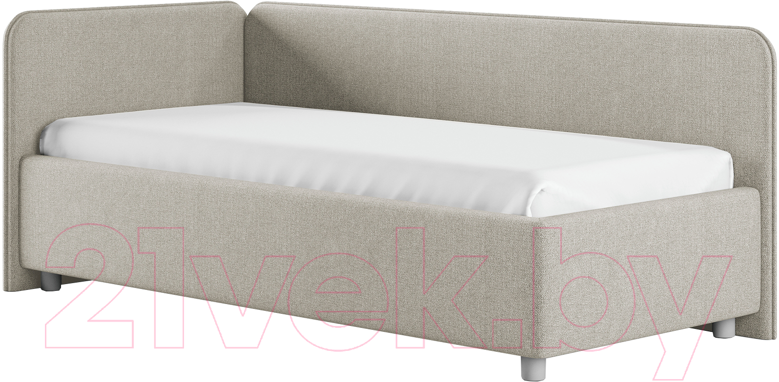 Каркас кровати Сонум Capri L 90x200 (рогожка песочный) - фото