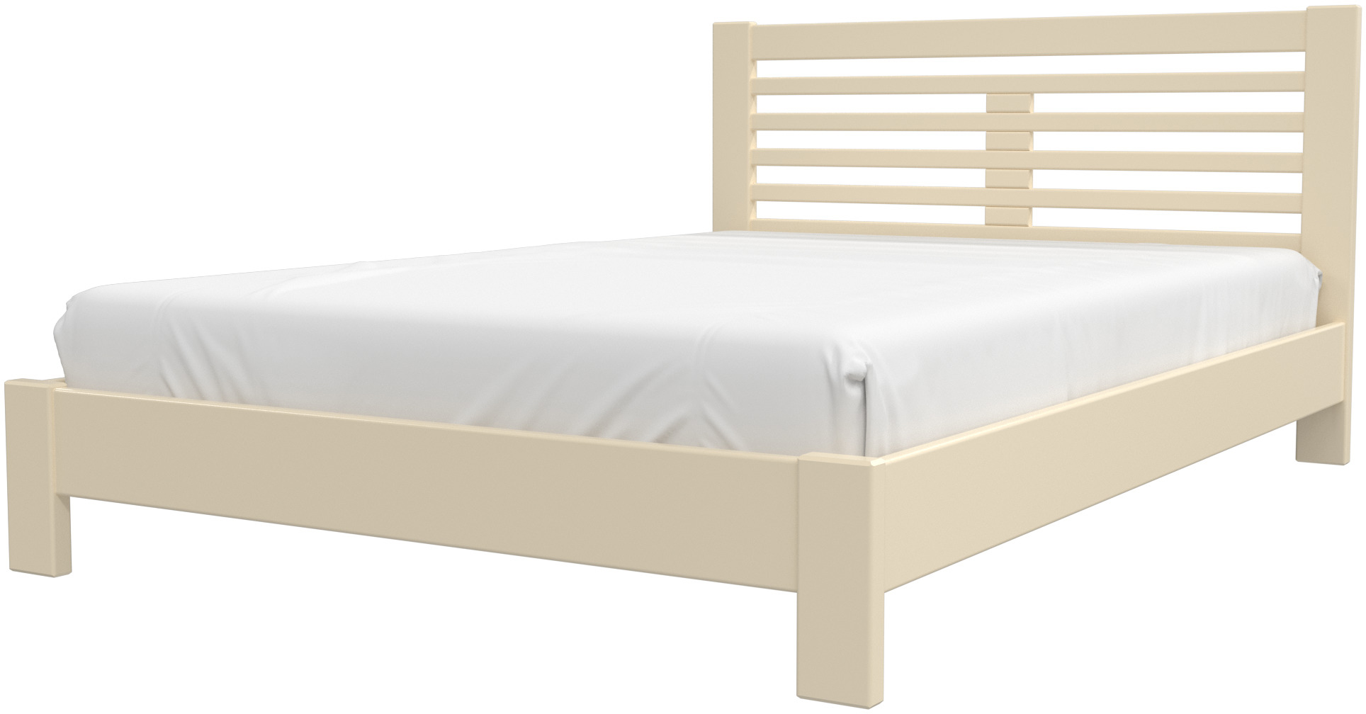 Каркас кровати Bravo Мебель Линда 140x200 (слоновая кость) - фото