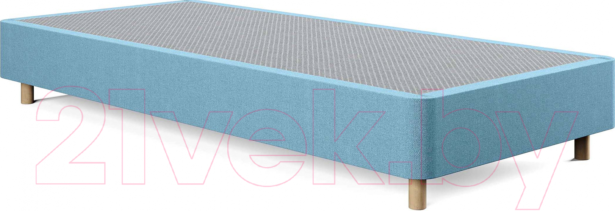 Каркас кровати Сонум Tatami 90x200 (рогожка голубой) - фото