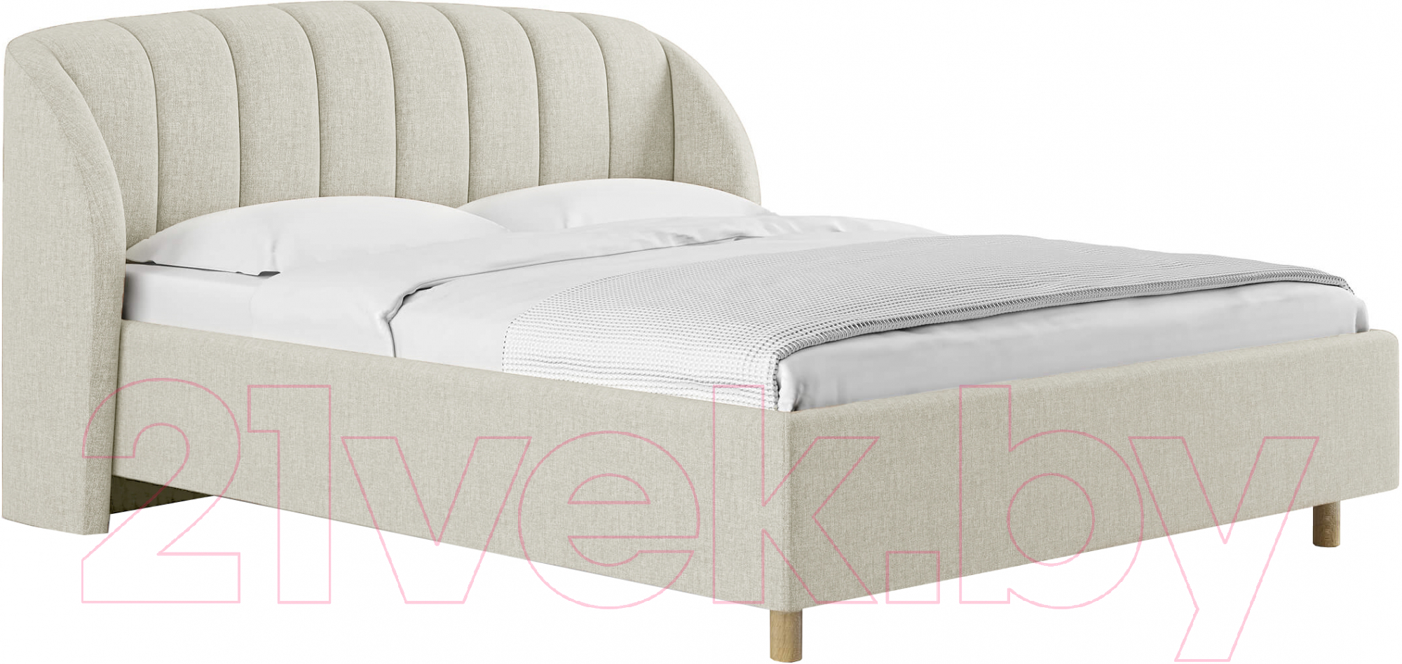 Каркас кровати Сонум Valencia 160x200 (кашемир латте) - фото