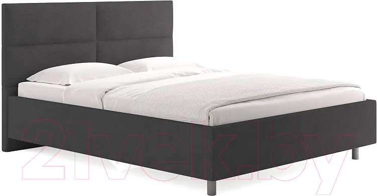 Каркас кровати Сонум Omega 200x200 (монтего графит) - фото
