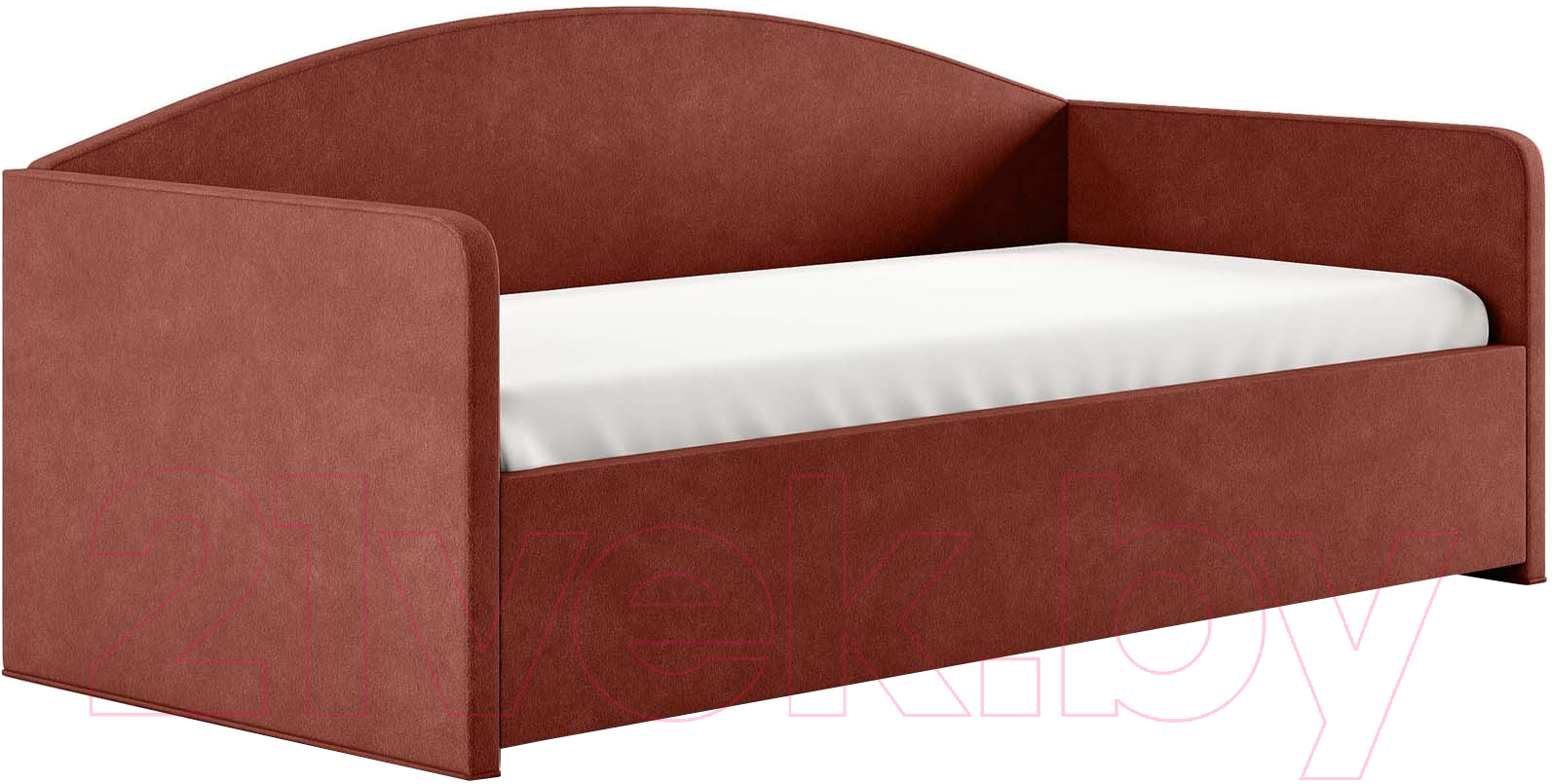 Каркас кровати Сонум Uno 90x200 (эвита терракотовый) - фото