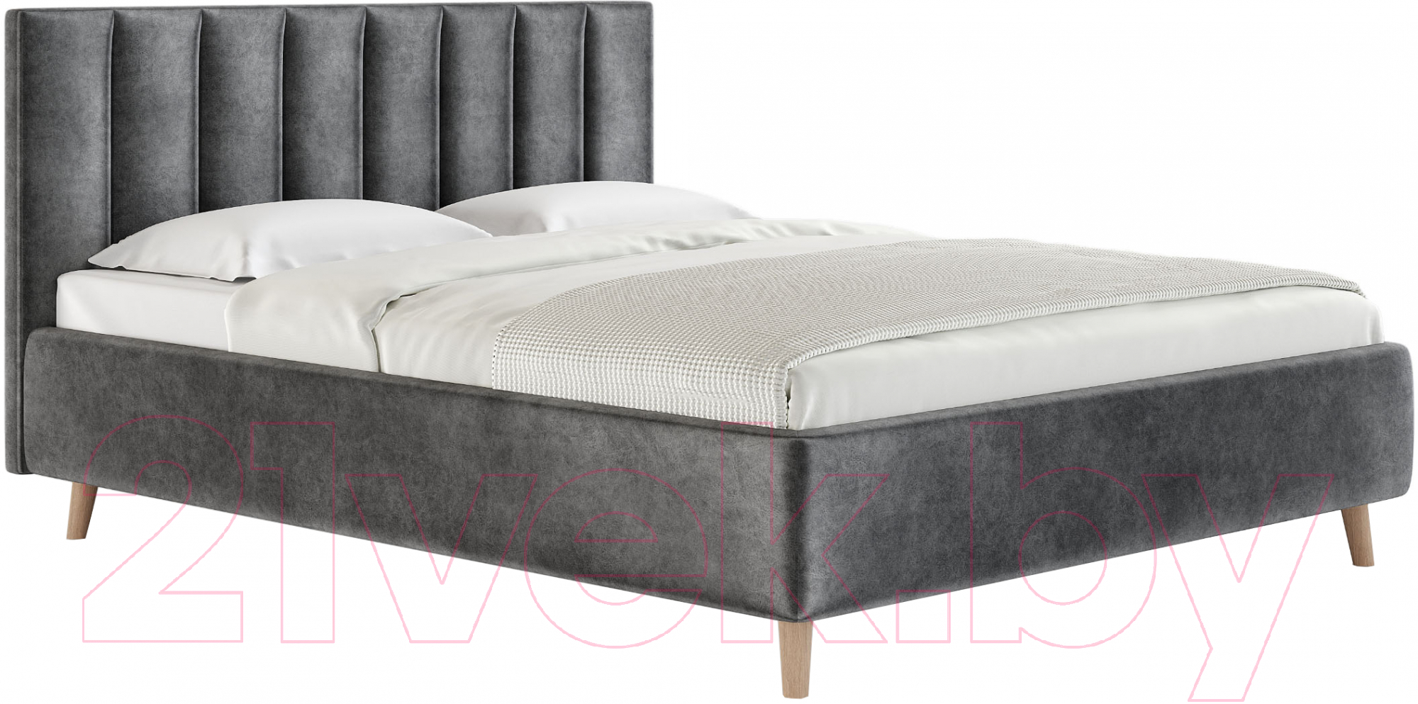 Каркас кровати Сонум Alma 200x200 (энигма графит) - фото