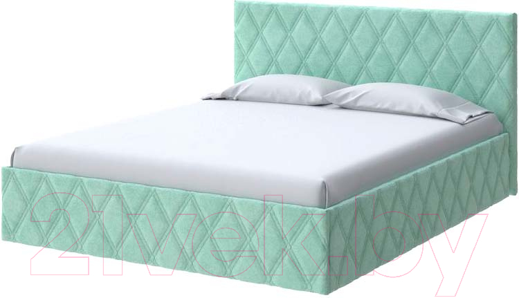 Каркас кровати Proson Fresco Teddy 337 120x200 (мятный) - фото
