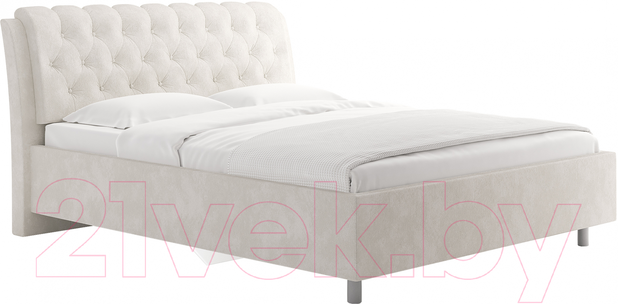 Каркас кровати Сонум Olivia 90x200 (лофти лен) - фото