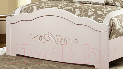 Полуторная кровать ФорестДекоГрупп Ника 120 (cветлый)