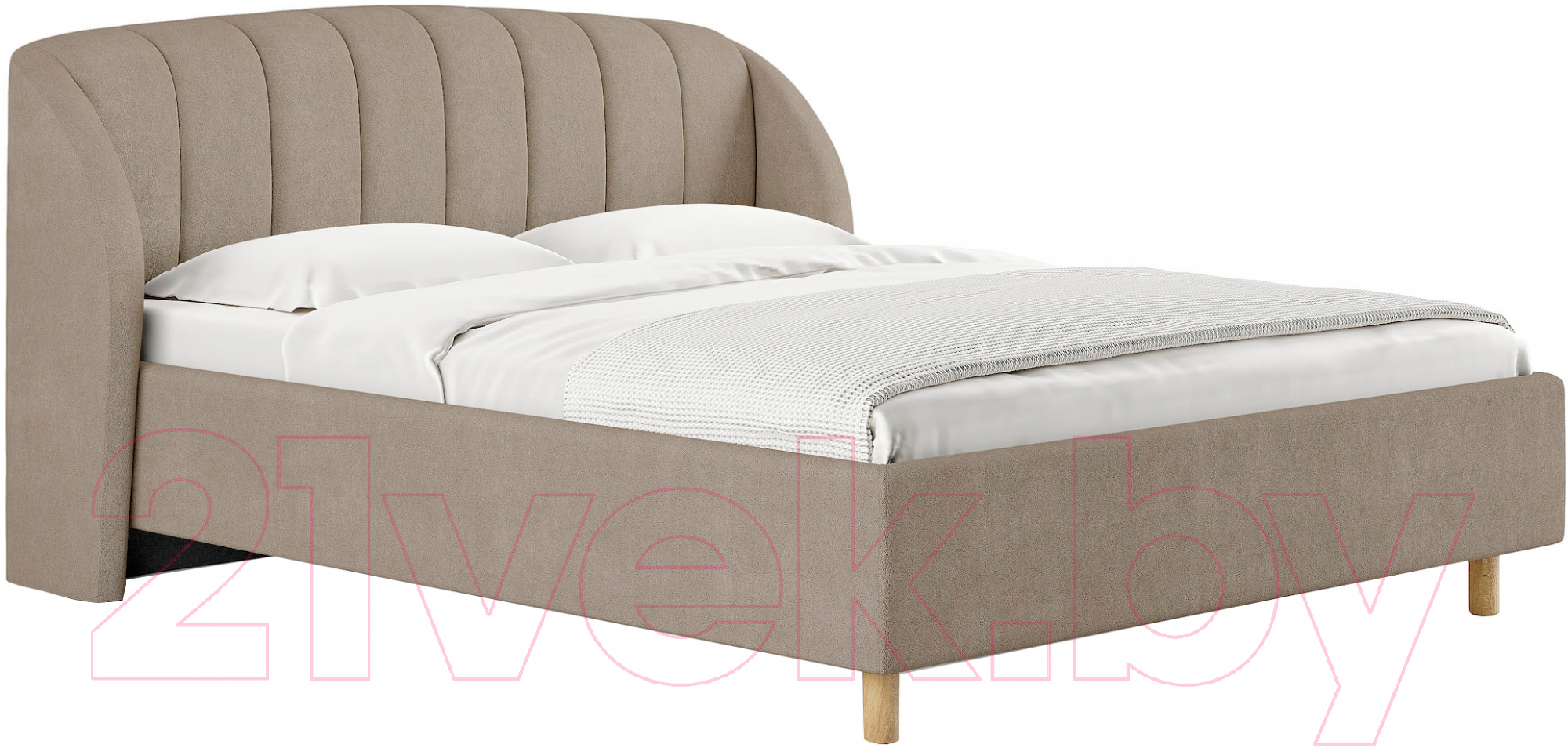 Каркас кровати Сонум Valencia 160x200 (монтего магнолия) - фото