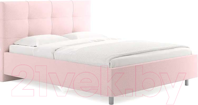 Каркас кровати Сонум Caprice 200x200 (тедди розовый) - фото