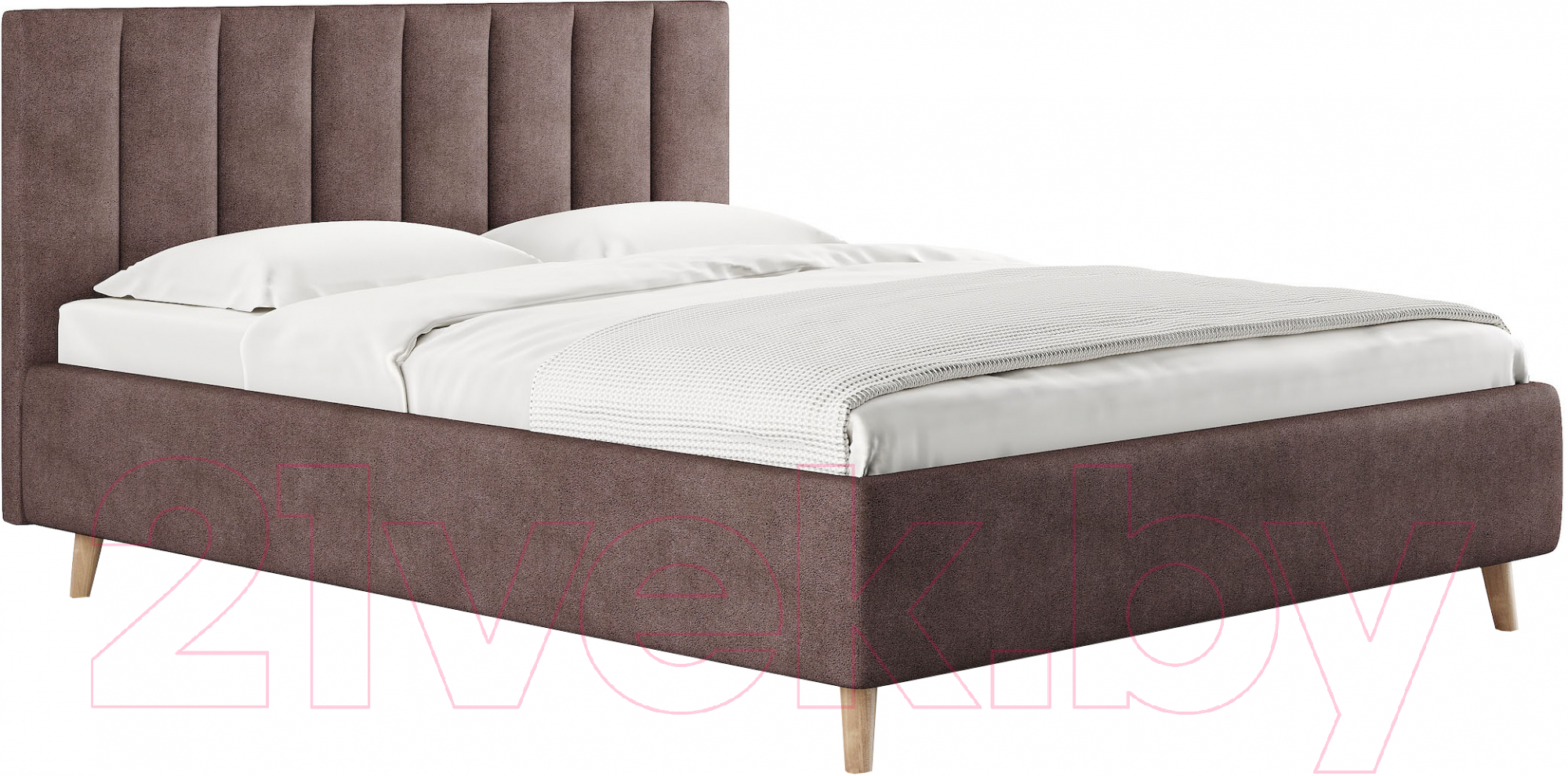 Каркас кровати Сонум Alma 160x200 (фултон кофе) - фото