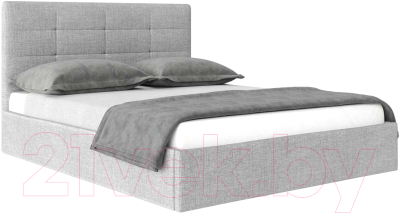 Каркас кровати НК Мебель Соната 160x200 / 72305104 (рогожка серый) - фото