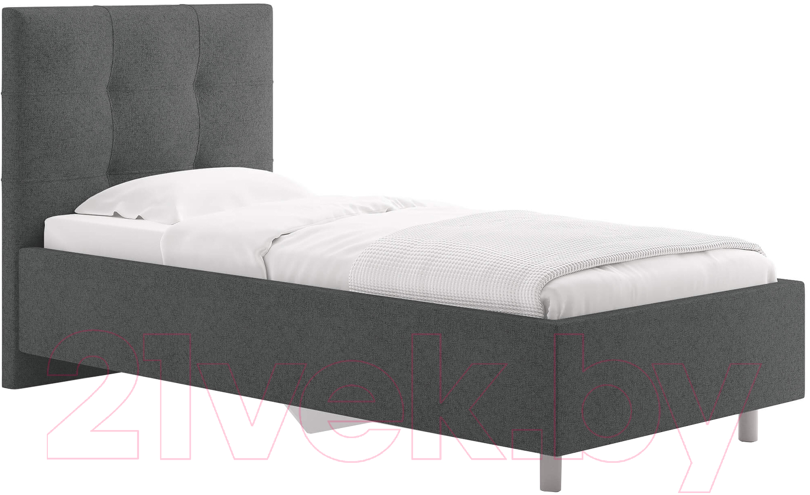 Каркас кровати Сонум Caprice 90x200 (кашемир серый) - фото