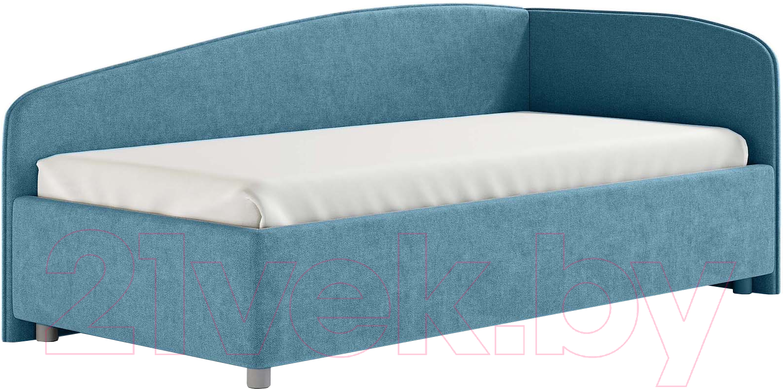 Каркас кровати Сонум Paola R 90x200 (рогожка голубой) - фото