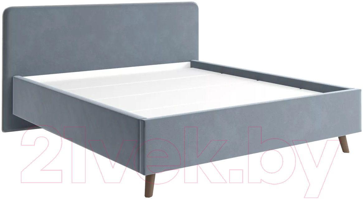 Каркас кровати Stolline Ванесса 24 180x200 (темно-серый) - фото